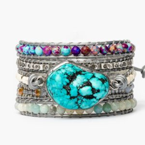 Ezüst Türkiz Karkötő - Önbizalom