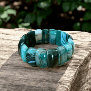 Dream On Green Malachit Karkötő